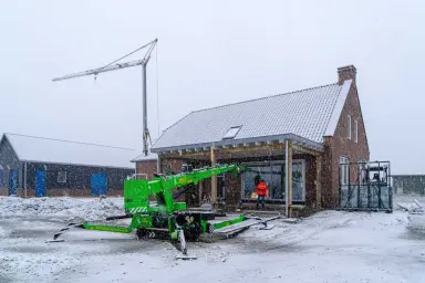 Montage van aluminium kozijnen te Didam 2025_Intercombi Kozijnmanagement BV